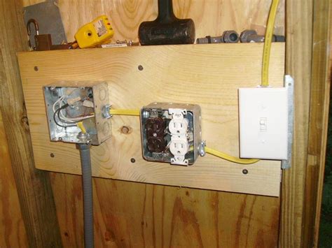 how to install a electrical junction box in the shed|electrical shed wiring diagram.